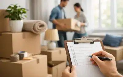 Umzug Checkliste Wohnung richtig planen
