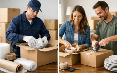 Einpackservice vs selbst verpacken: Was lohnt sich?
