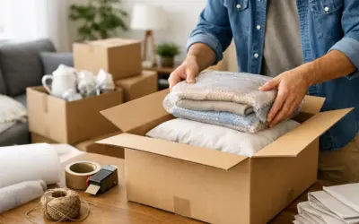 Umzugskartons richtig packen in der Wohnung