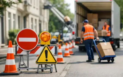 Wer organisiert Halteverbotszonen beim Umzug?